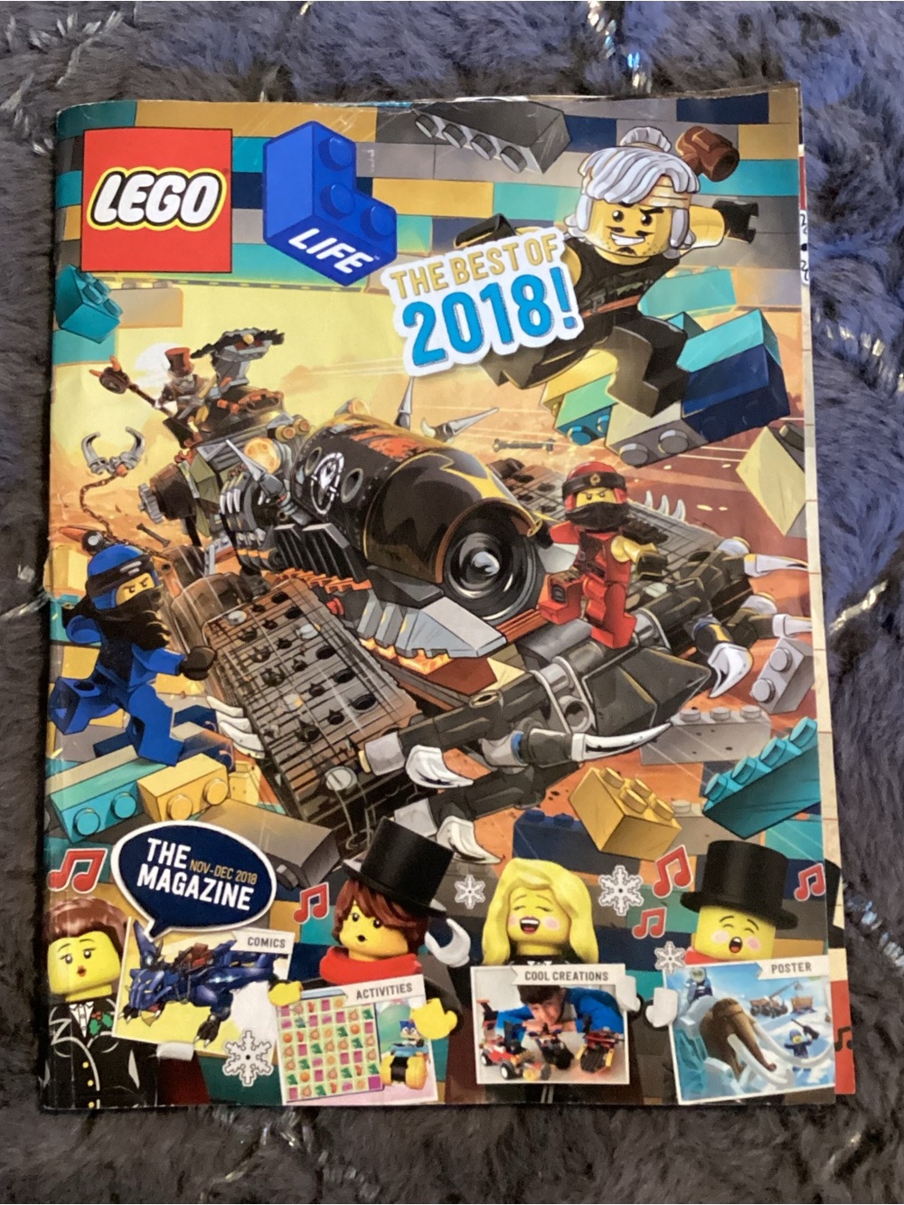 LEGO Life Kids Magazine Nov/Dec 2018 Mag Only